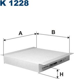 Filtron K1228 - Filter, interior air onlydrive.pro