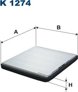Filtron K1274 - Filter, interior air onlydrive.pro