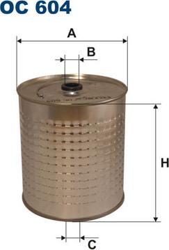 Filtron OC604 - Oil Filter onlydrive.pro