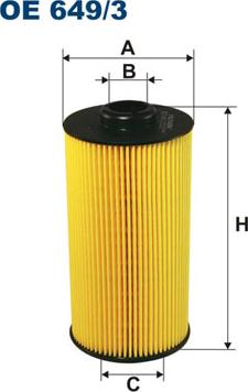 Filtron OE649/3 - Oil Filter onlydrive.pro