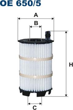 Filtron OE650/5 - Alyvos filtras onlydrive.pro