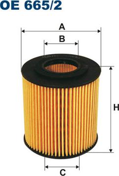 Filtron OE665/2 - Oil Filter onlydrive.pro
