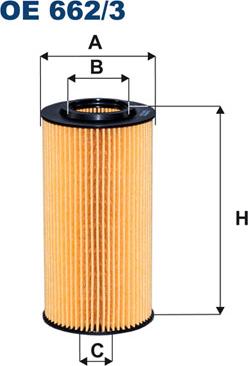 Filtron OE662/3 - Alyvos filtras onlydrive.pro