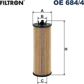 Filtron OE 684/4 - Õlifilter onlydrive.pro