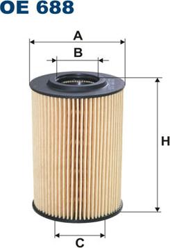 Filtron OE688 - Oil Filter onlydrive.pro