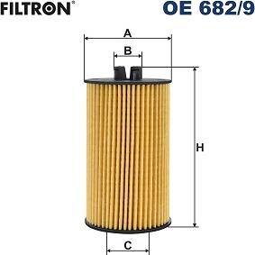 Filtron OE 682/9 - Öljynsuodatin onlydrive.pro