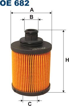 Filtron OE682 - Oil Filter onlydrive.pro