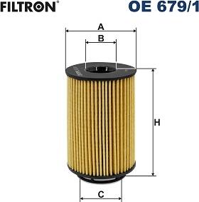 Filtron OE 679/1 - Eļļas filtrs onlydrive.pro