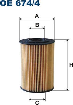 Filtron OE674/4 - Oil Filter onlydrive.pro