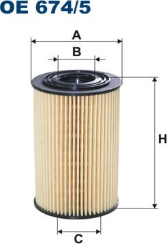 Filtron OE674/5 - Oil Filter onlydrive.pro