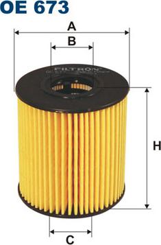 Filtron OE673 - Oil Filter onlydrive.pro