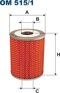 Filtron OM515/1 - Oil Filter onlydrive.pro