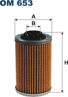 Filtron OM653 - Eļļas filtrs onlydrive.pro