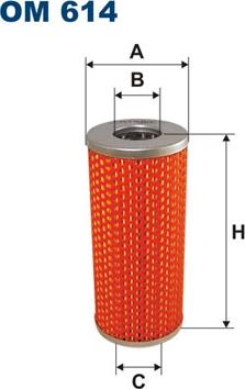 Filtron OM614 - Öljynsuodatin onlydrive.pro