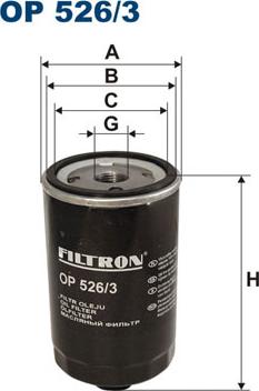 Filtron OP526/3 - Oil Filter onlydrive.pro