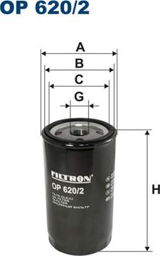 Filtron OP620/2 - Oil Filter onlydrive.pro