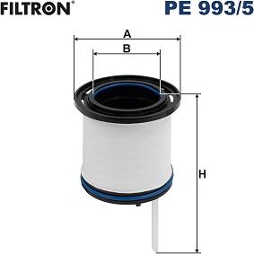 Filtron PE 993/5 - Топливный фильтр onlydrive.pro