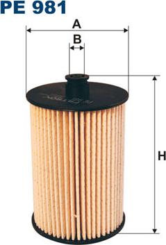 Filtron PE981 - Fuel filter onlydrive.pro