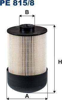 Filtron PE815/8 - Fuel filter onlydrive.pro