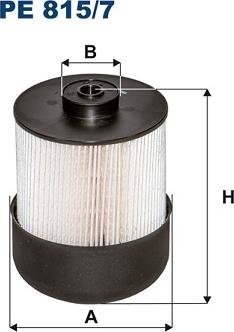 Filtron PE815/7 - Fuel filter onlydrive.pro