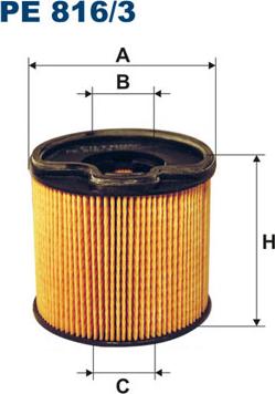 Filtron PE816/3 - Kütusefilter onlydrive.pro