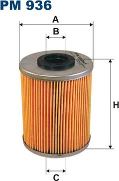 Filtron PM936 - Fuel filter onlydrive.pro