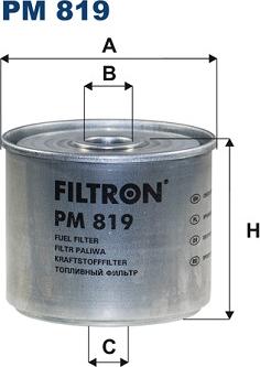 Filtron PM819 - Kütusefilter onlydrive.pro