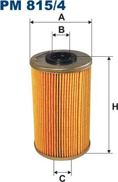 Filtron PM815/4 - Fuel filter onlydrive.pro