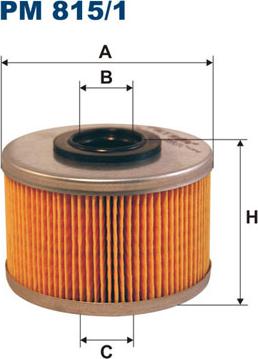 Filtron PM815/1 - Kütusefilter onlydrive.pro