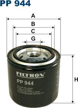 Filtron PP944 - Fuel filter onlydrive.pro