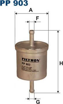 Filtron PP903 - Fuel filter onlydrive.pro