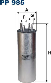 Filtron PP985 - Polttoainesuodatin onlydrive.pro