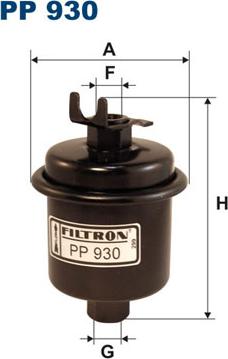 Filtron PP930 - Fuel filter onlydrive.pro