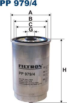 Filtron PP979/4 - Fuel filter onlydrive.pro