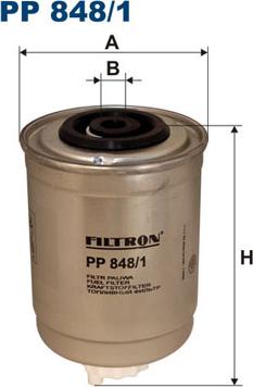 Filtron PP848/1 - Fuel filter onlydrive.pro