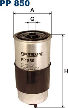 Filtron PP850 - Kütusefilter onlydrive.pro