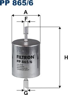 Filtron PP 865/6 - Fuel filter onlydrive.pro