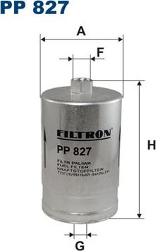 Filtron PP827 - Fuel filter onlydrive.pro