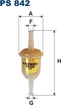 Filtron PS842 - Kütusefilter onlydrive.pro