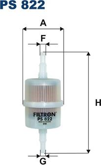 Filtron PS822 - Fuel filter onlydrive.pro