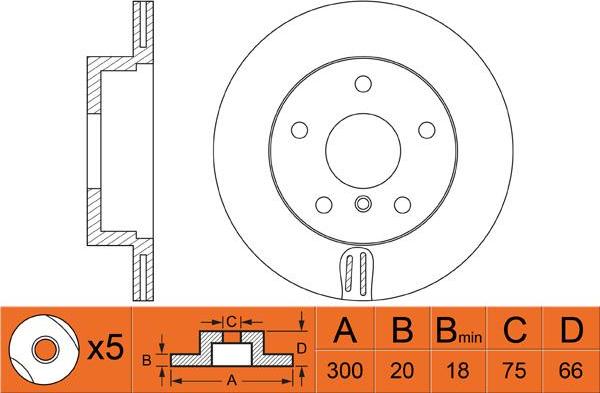 BOSCH 0 986 479 263 - Bremžu diski onlydrive.pro