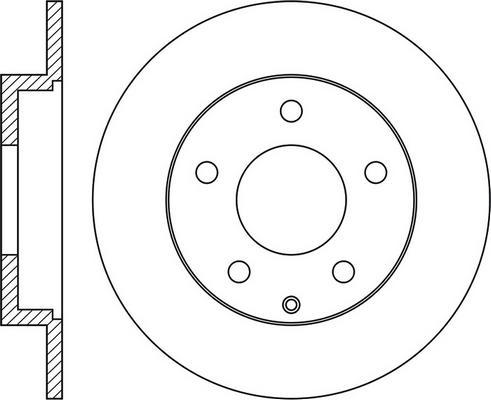 Maxgear 19-0717MAX - Brake Disc onlydrive.pro