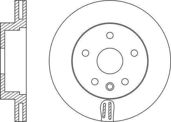 Skoda 8R0615301C - Brake Disc onlydrive.pro