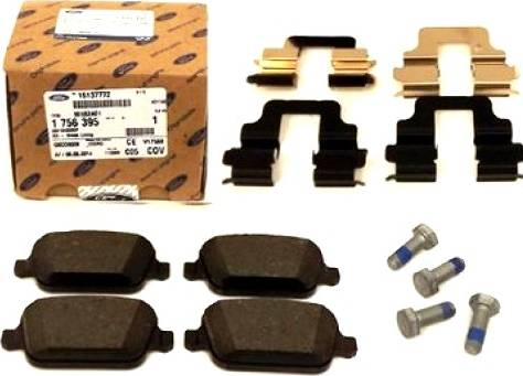 FORD 1756395 - Brake Pad Set, disc brake onlydrive.pro