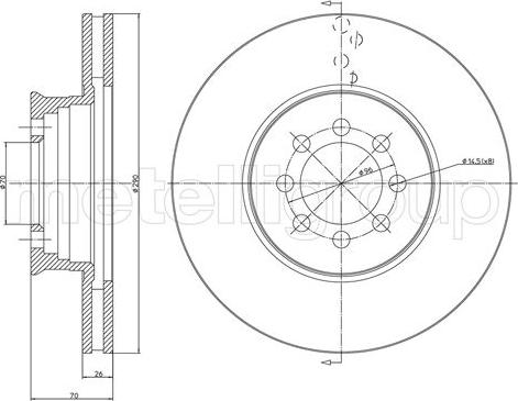 Maxgear 19-3184 - Brake Disc onlydrive.pro