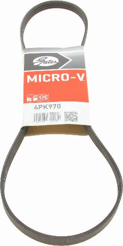 Gates 4PK970 - V-Ribbed Belt onlydrive.pro