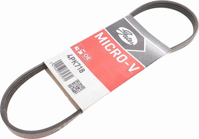 Gates 4PK718 - V-Ribbed Belt onlydrive.pro