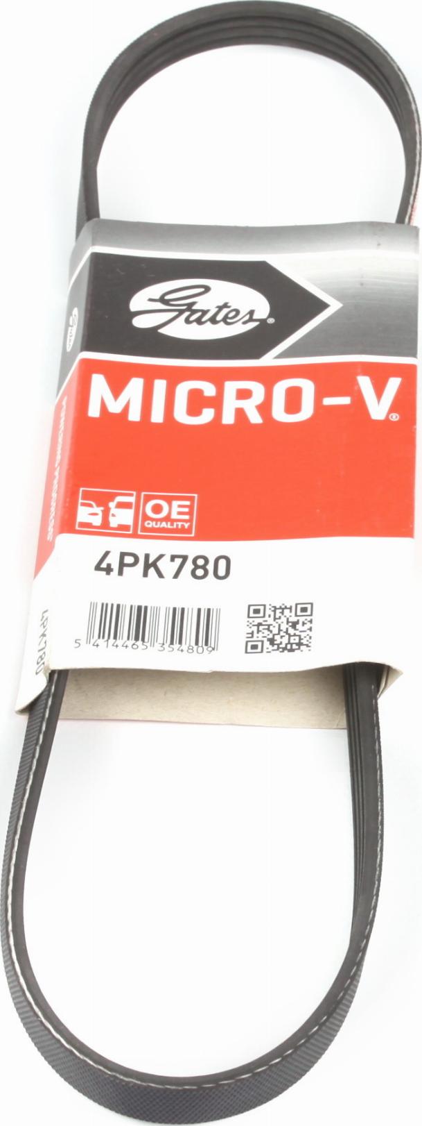 Gates 4PK780 - V formos rumbuoti diržai onlydrive.pro