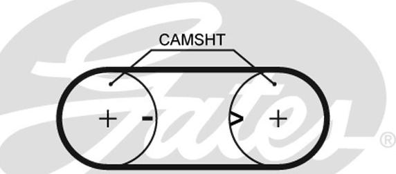 Gates K015416XS - Timing Belt Set onlydrive.pro