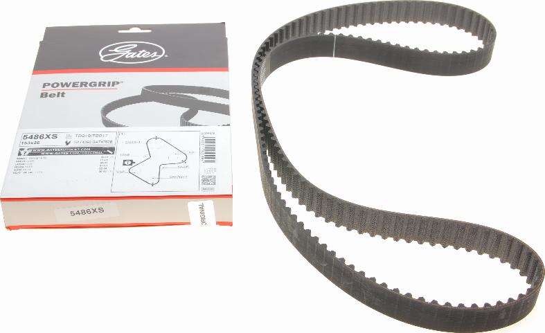 Gates 5486XS - Timing Belt onlydrive.pro